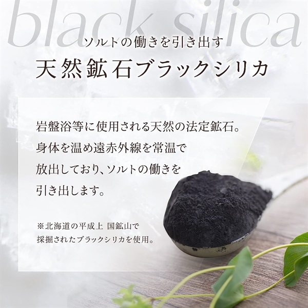 BLACK SILICA SALT〈ブラックシリカソルト〉ブラックシリカソルト 